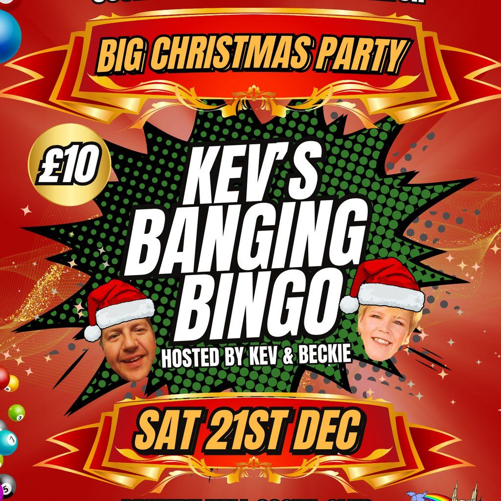 Big Christmas Party Kev's Banging Bingo