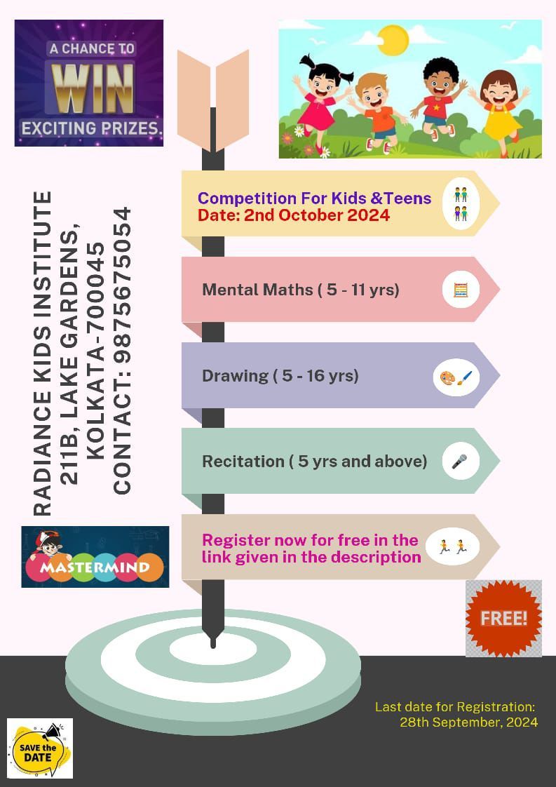 Mental Maths \/Drawing \/ Recitation (Bengali) Competition