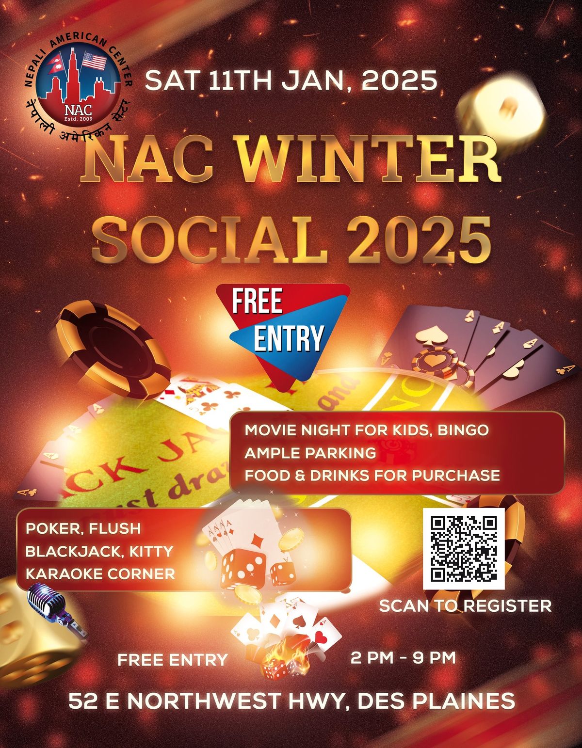 NAC Winter Social 2025 | FREE - Registration Mandatory \u2744\ufe0f