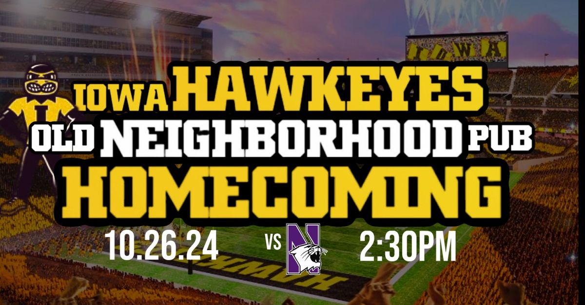 ONP\u2019S FIRST ANNUAL HAWKEYE HOMECOMING WATCH PARTY \ud83d\udda4