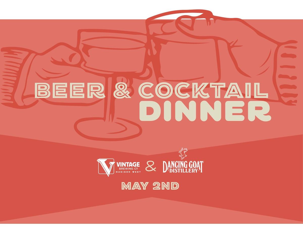 Crafted Cocktails & Beer Bliss: Vintage Brewing Co. x Dancing Goat Dinner