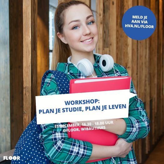 Workshop: Plan je studie, plan je leven
