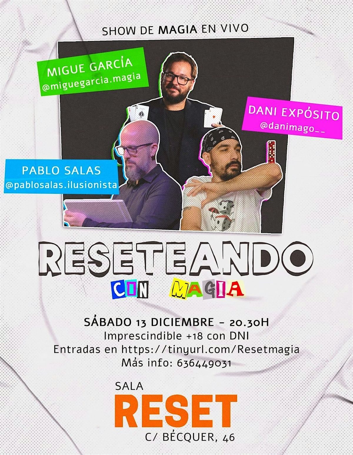 Reseteando con Magia (Sala Reset)
