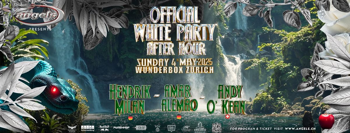 ANGELS\/OFFICIAL WHITE AFTERHOUR\/Wunderbox Zurich