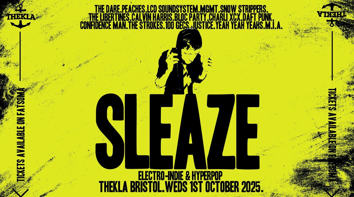 SLEAZE. Electro-Indie and Hyperpop.