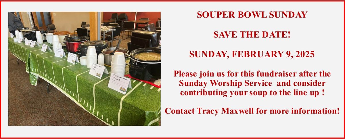 Souper Bowl of Caring Sunday 