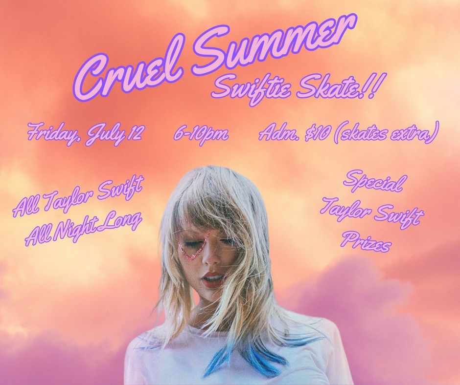 Cruel Summer Swiftie Skate