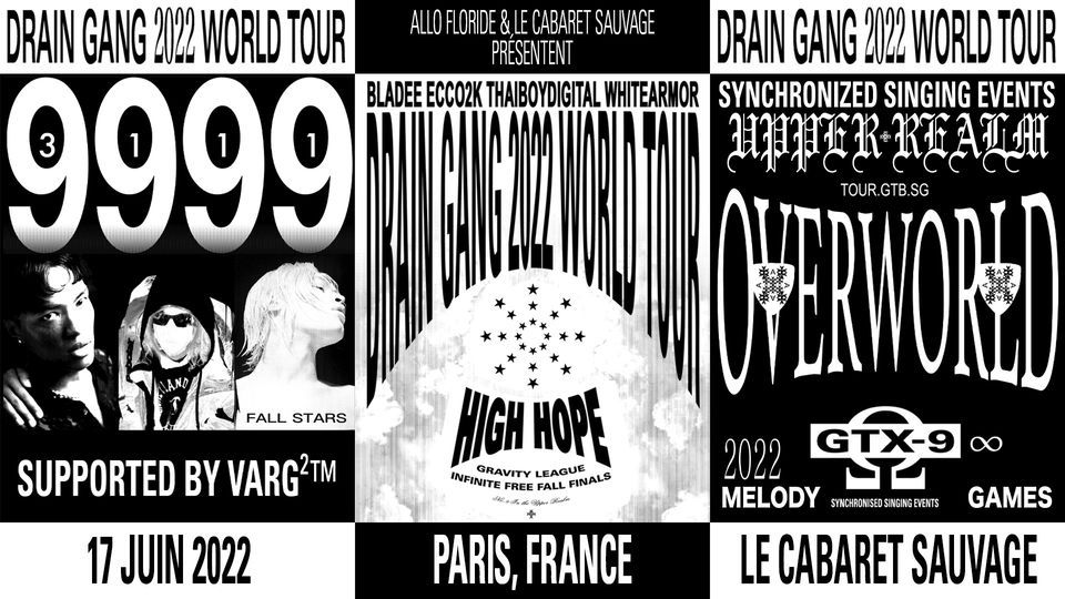 Drain Gang \u2022 Cabaret Sauvage, Paris (sold out !)