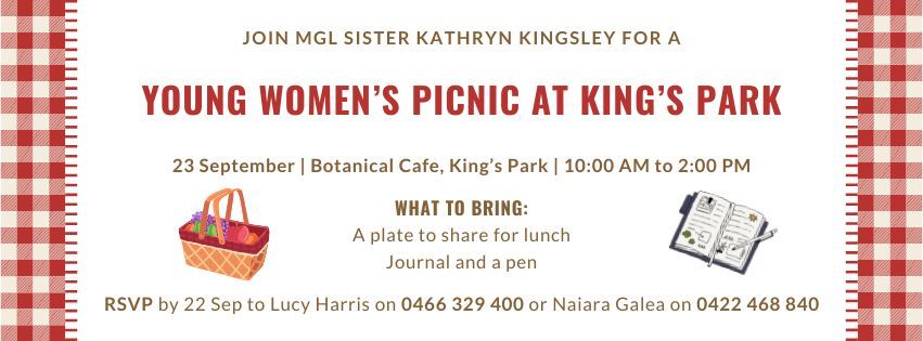 Young Women's Picnic at King's Park