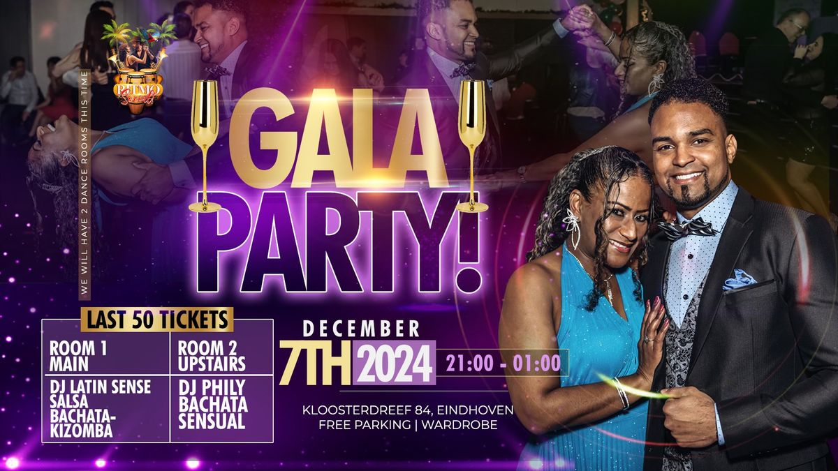 GALA PARTY! XL nu met Bachata Sensual Room!