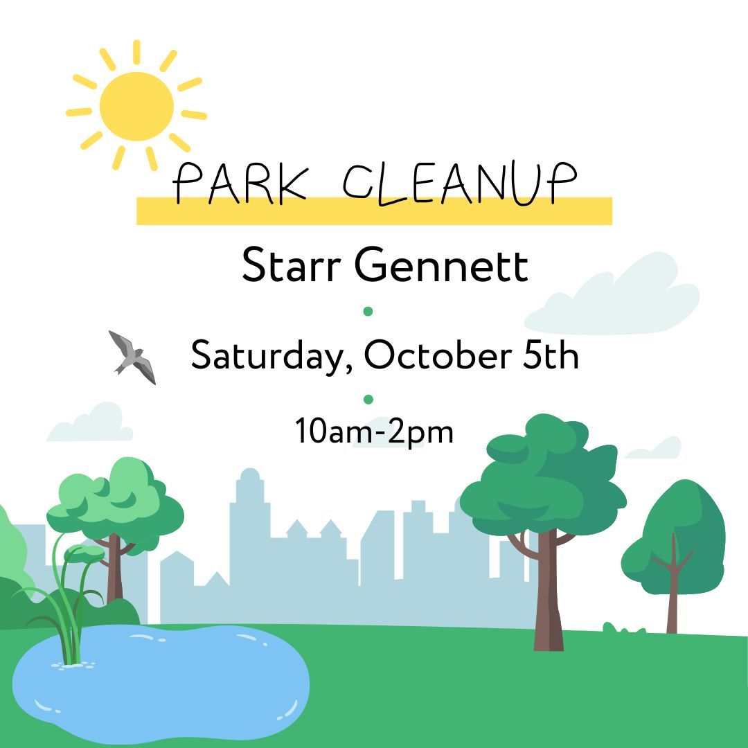 Park Cleanup - Starr Gennett