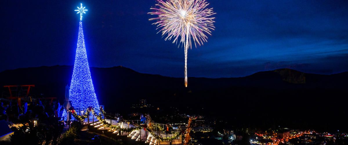 New Year's Eve Lights of Wonder at Gatlinburg SkyPark