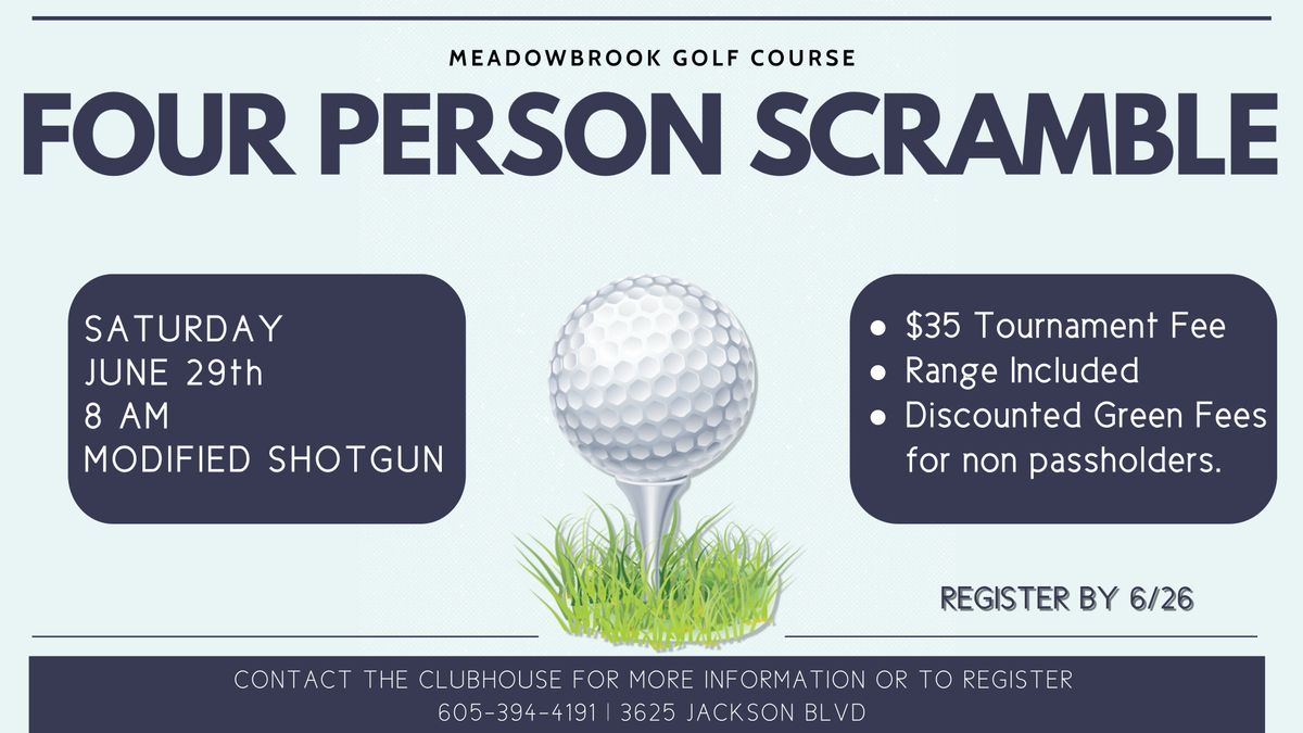 Four Person Scramble