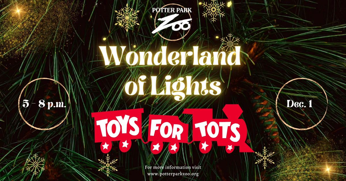 Toys for Tots at Wonderland of Lights