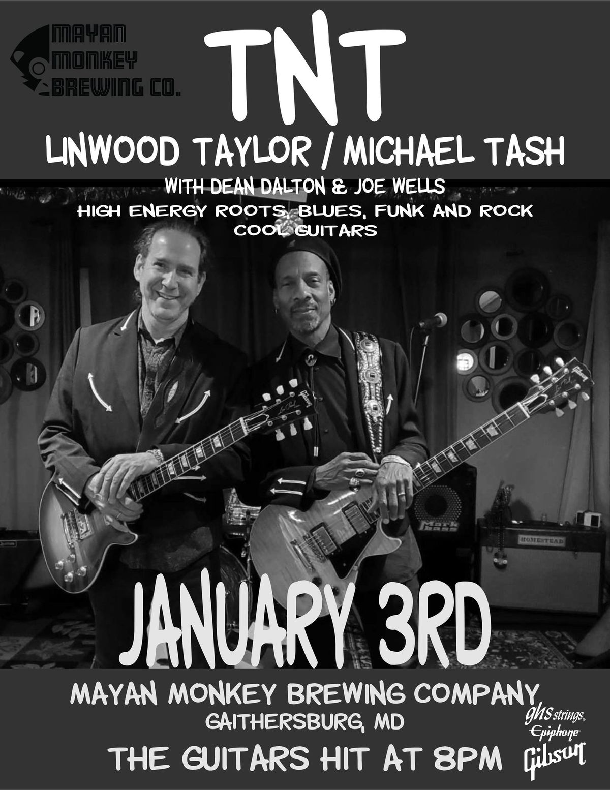 TNT - Linwood Taylor & Michael Tash Live at Mayan Monkey Brewing Company