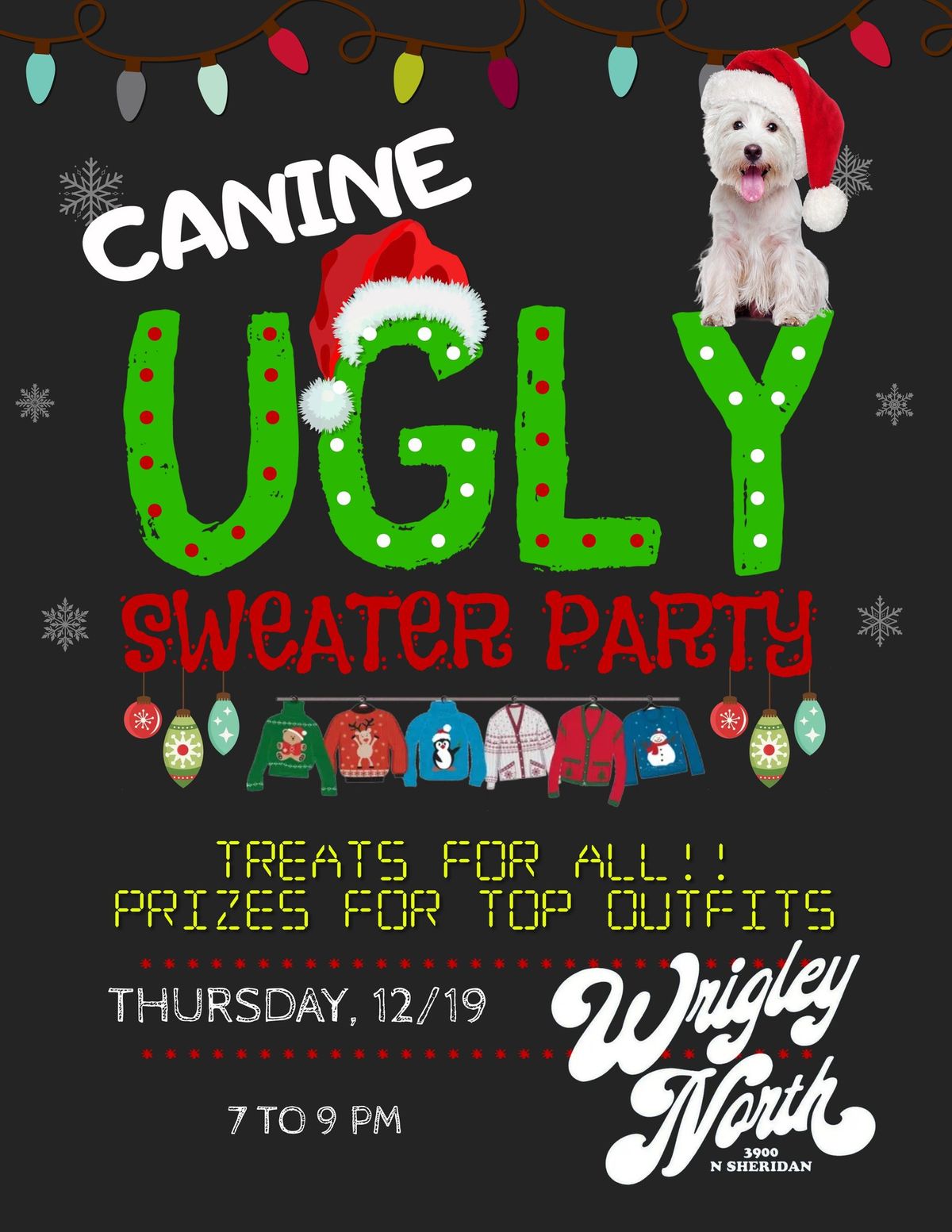 Canine Ugly Sweater Party