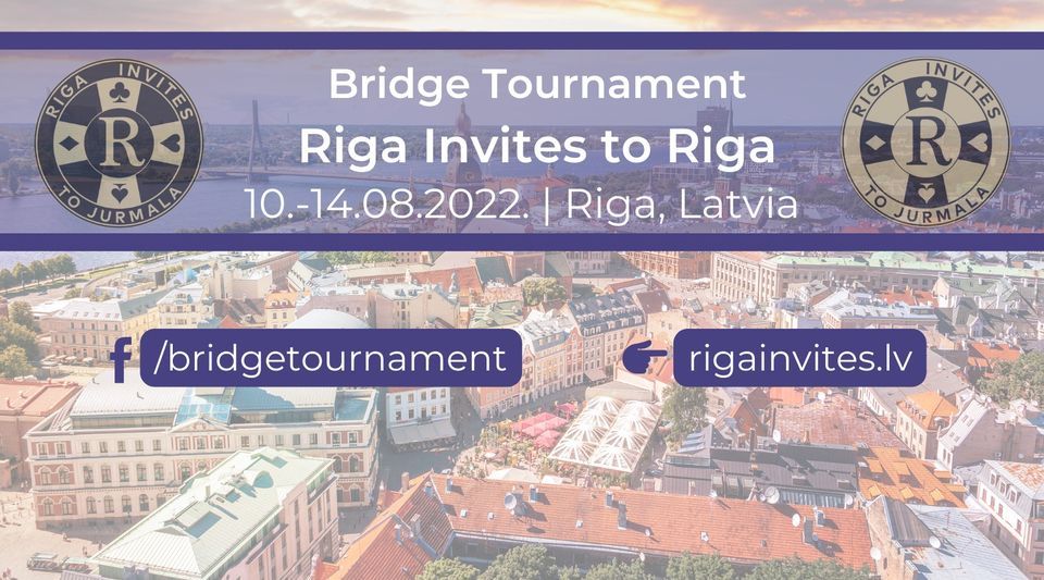 Riga Invites to Riga 2022 bridge tournament