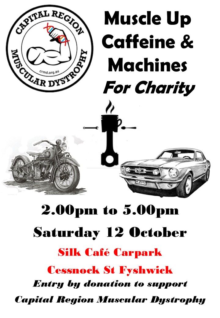 Caffeine & Machines for Charity