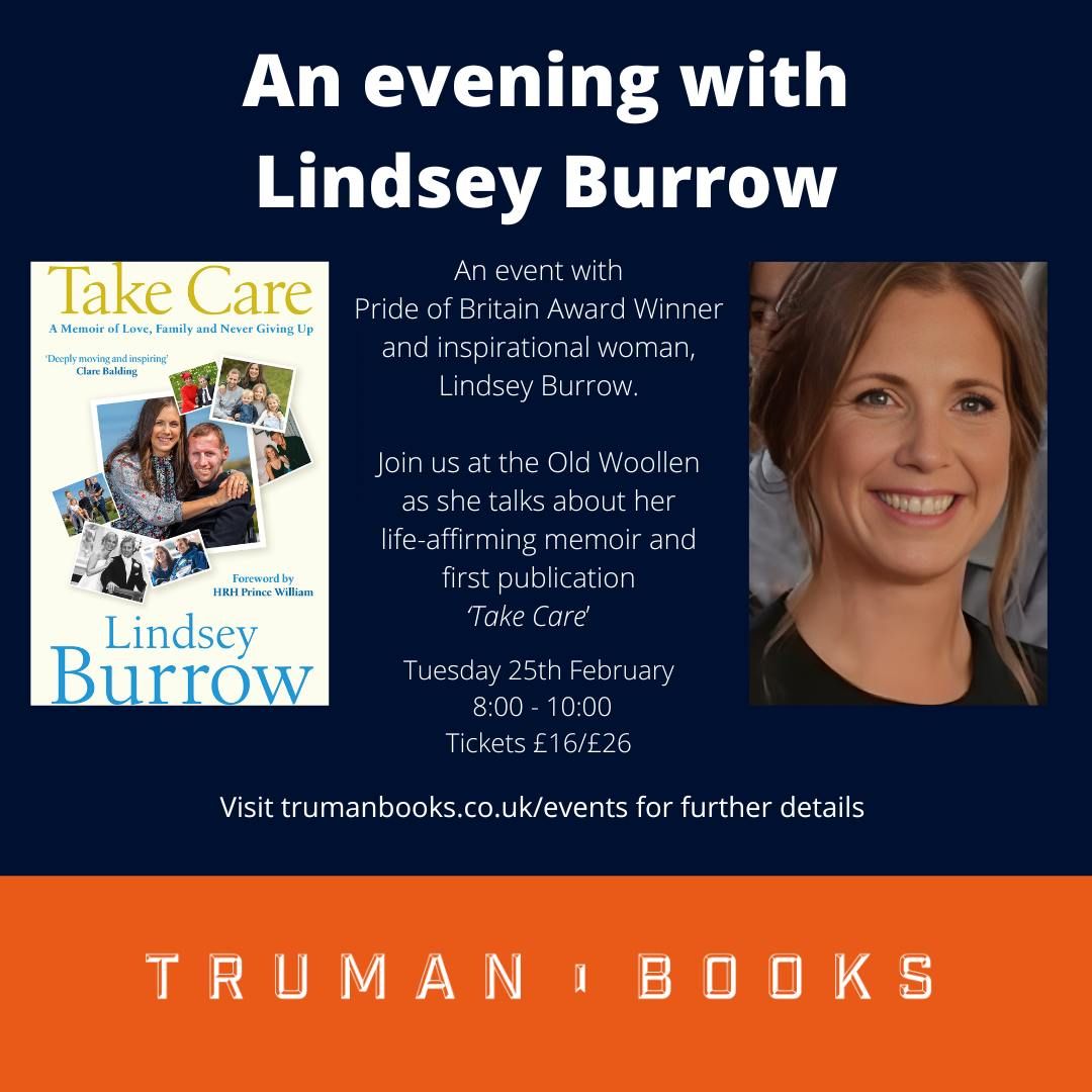 An evening with Lindsey Burrow