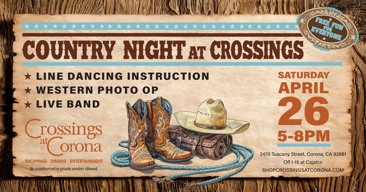 Country Night at Crossings at Corona