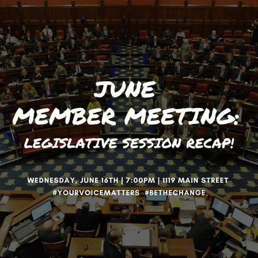 June Member Meeting: Legislative Session Recap!