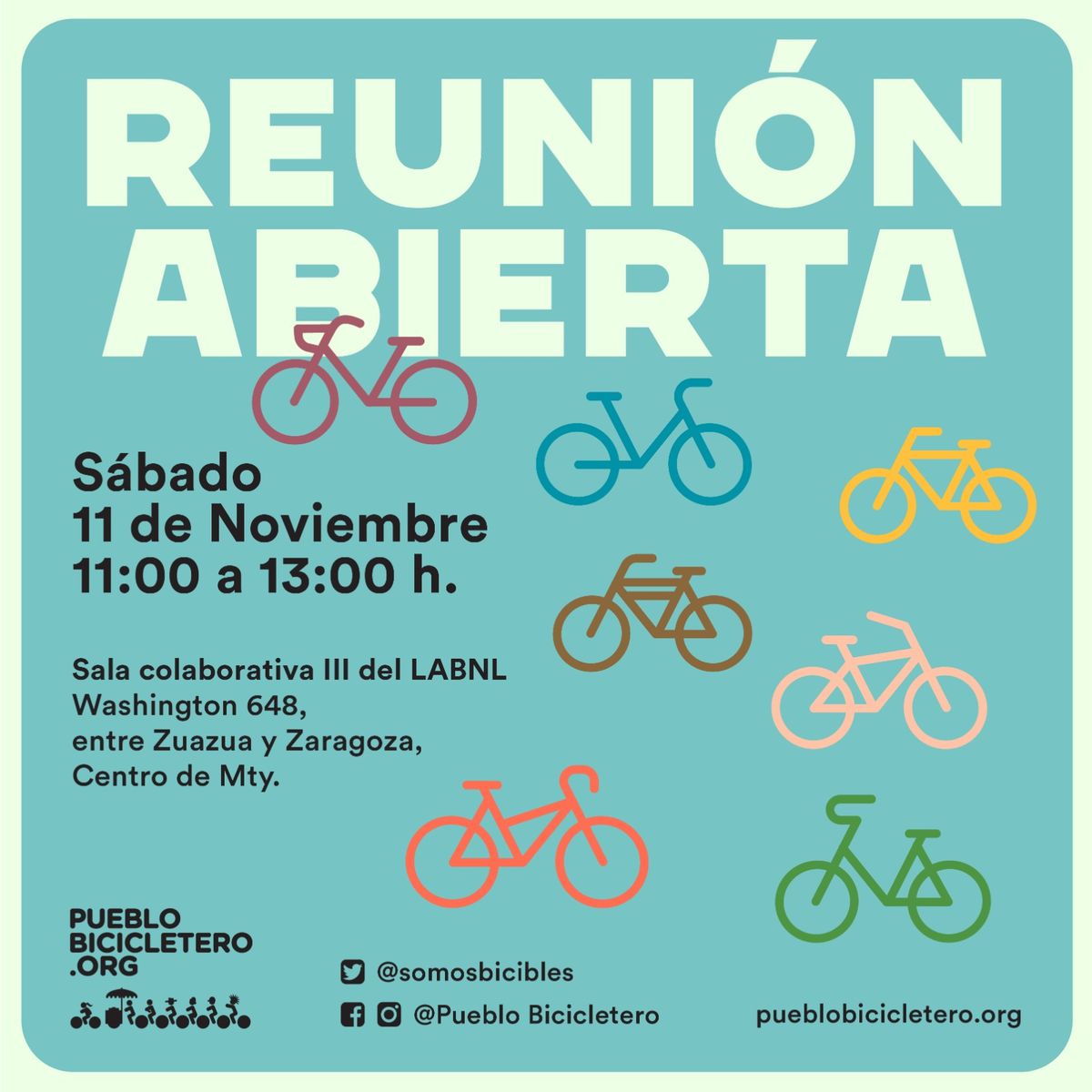 3a Reuni\u00f3n Abierta Pueblo Bicicletero