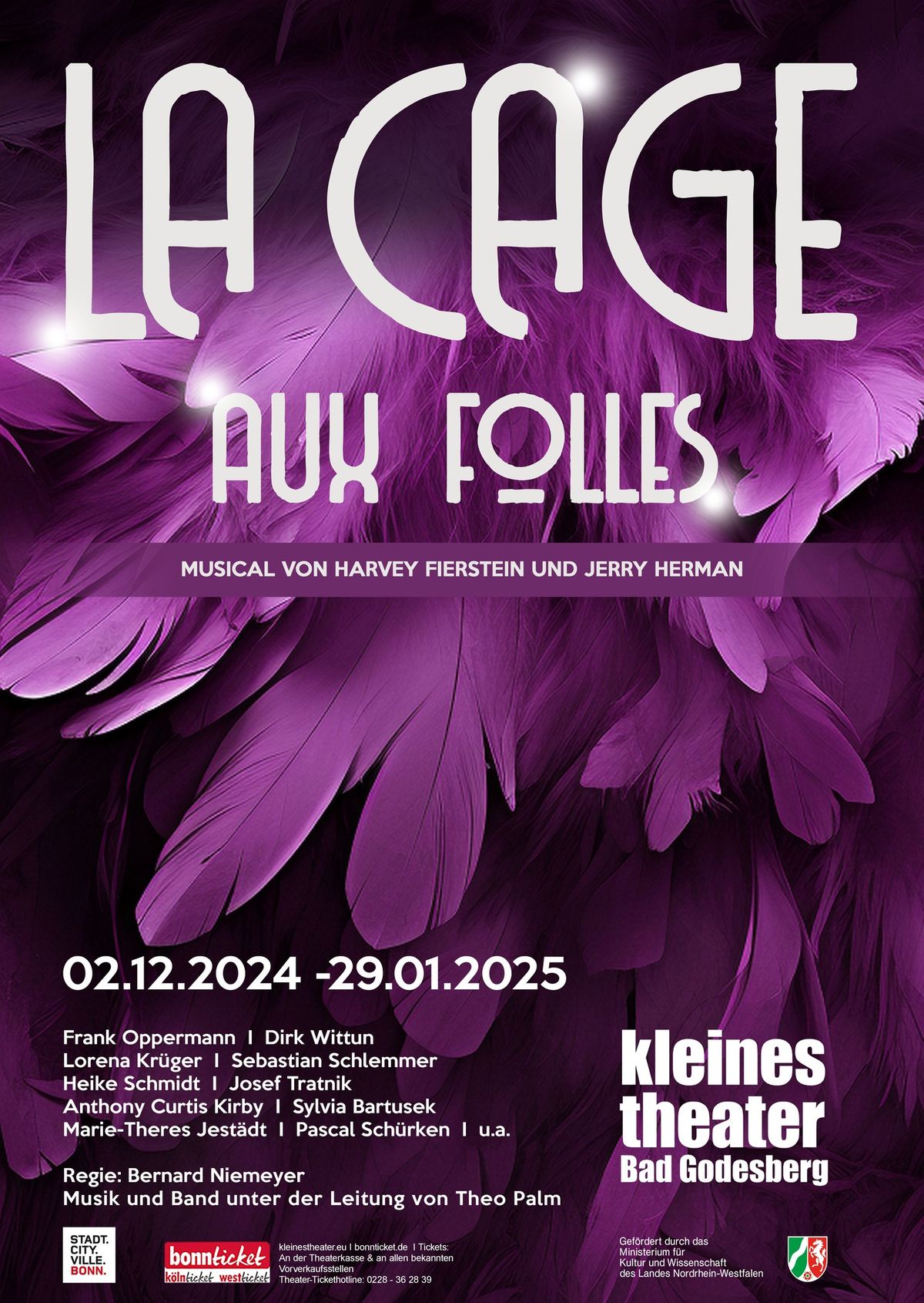 LA CAGE AUX FOLLES \u2013 EIN K\u00c4FIG VOLLER NARREN \u2013 Musical von Harvey Fierstein und Jerry Herman