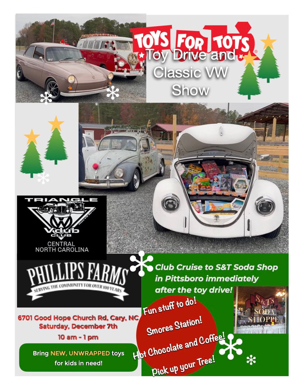 Toy Drive and VW Car Show