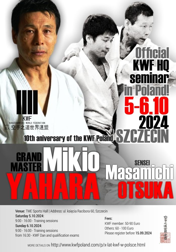 Grandmaster Yahara Seminar in Poland 