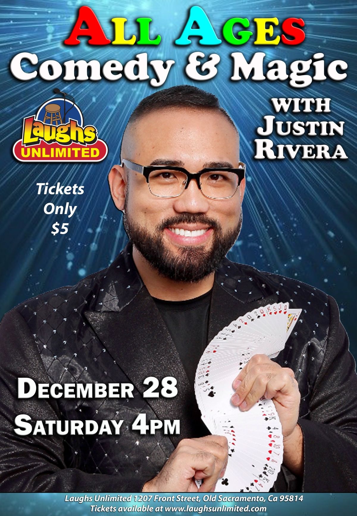 All Ages Comedy & Magic Show with Justin Rivera