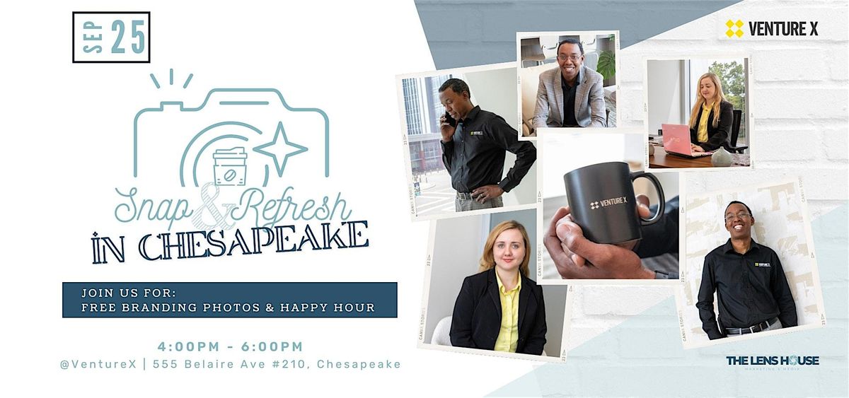 Snap & Refresh | VentureX Happy Hour