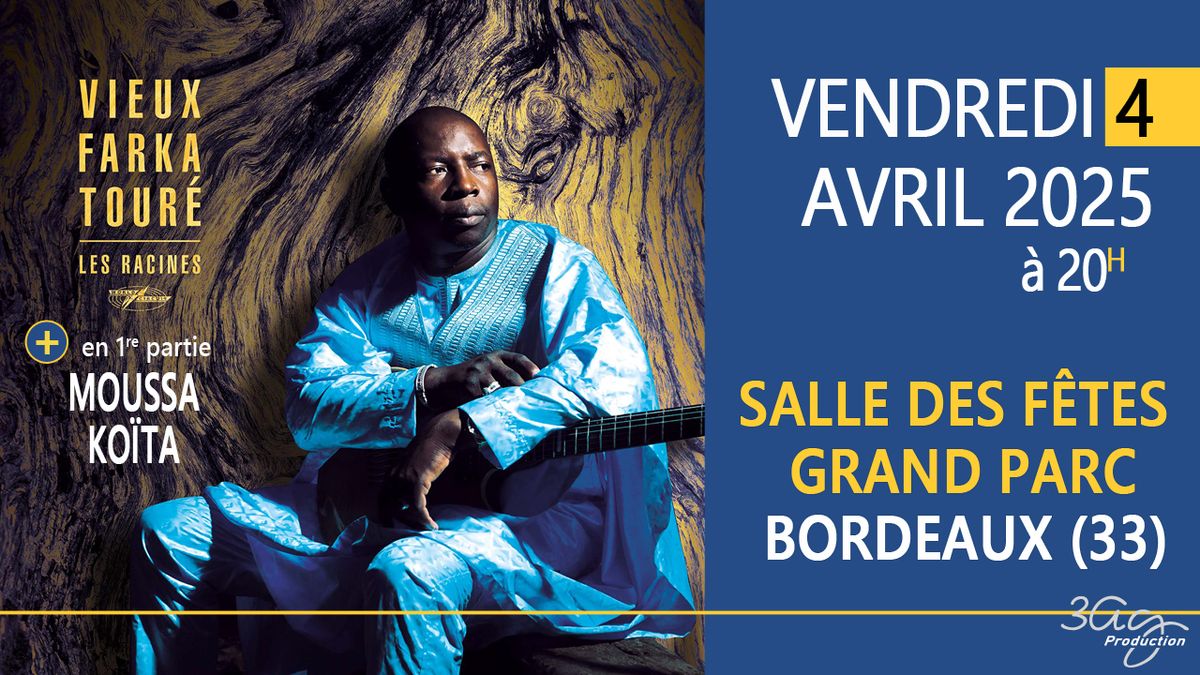 VIEUX FARKA TOURE + MOUSSA KOITA + KEPPAAR