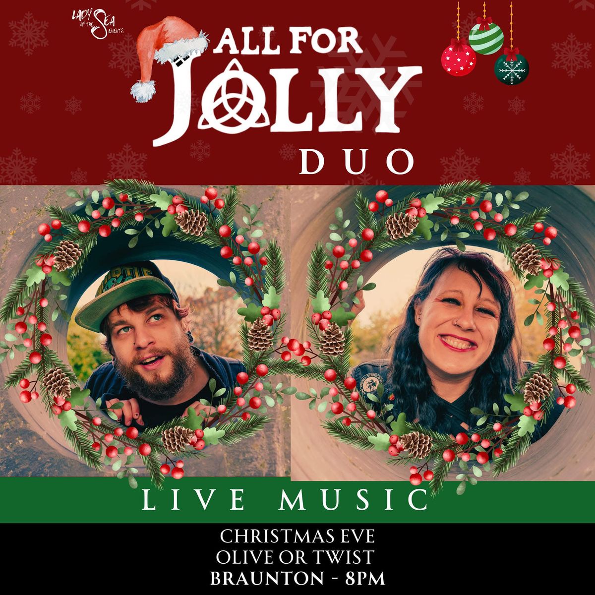 Rum and Pirates Christmas Eve With All For Jolly (duo)