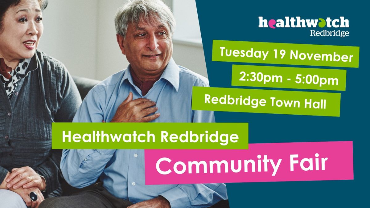 Healthwatch Redbridge Community Fair