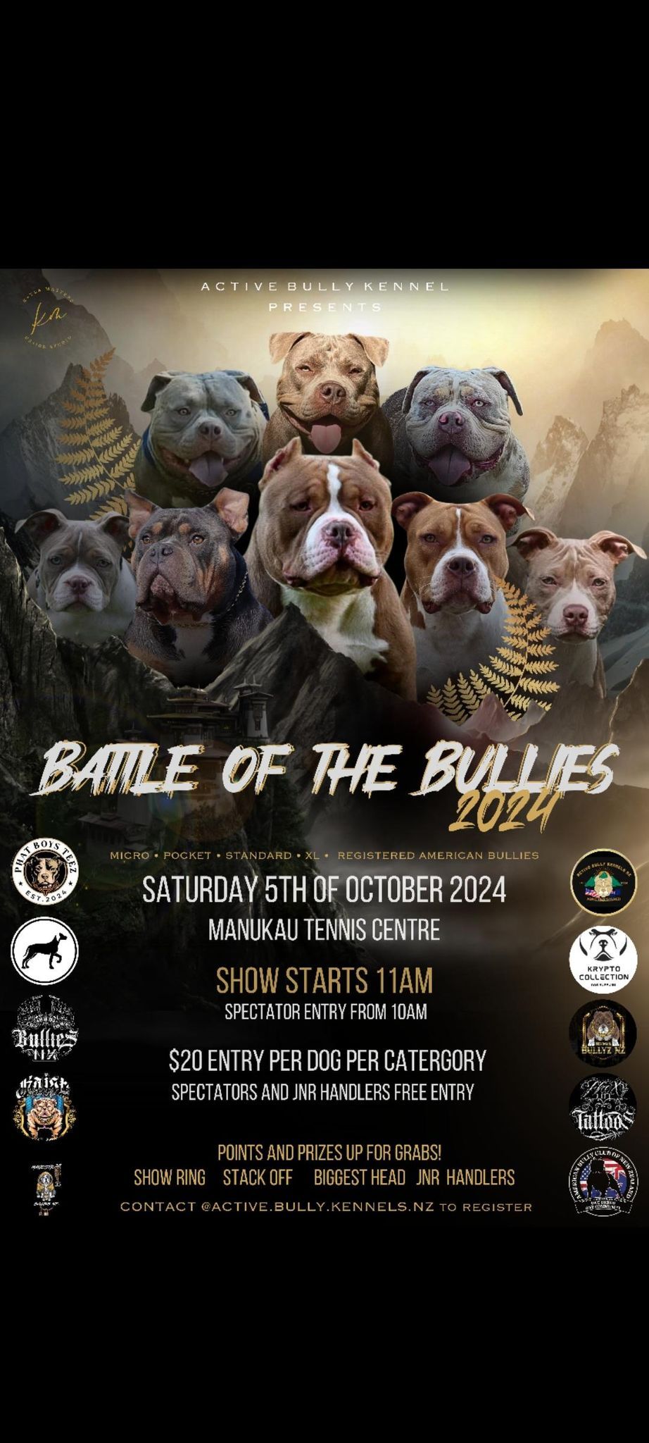 American Bullies - Battle of the Bullies October 2024