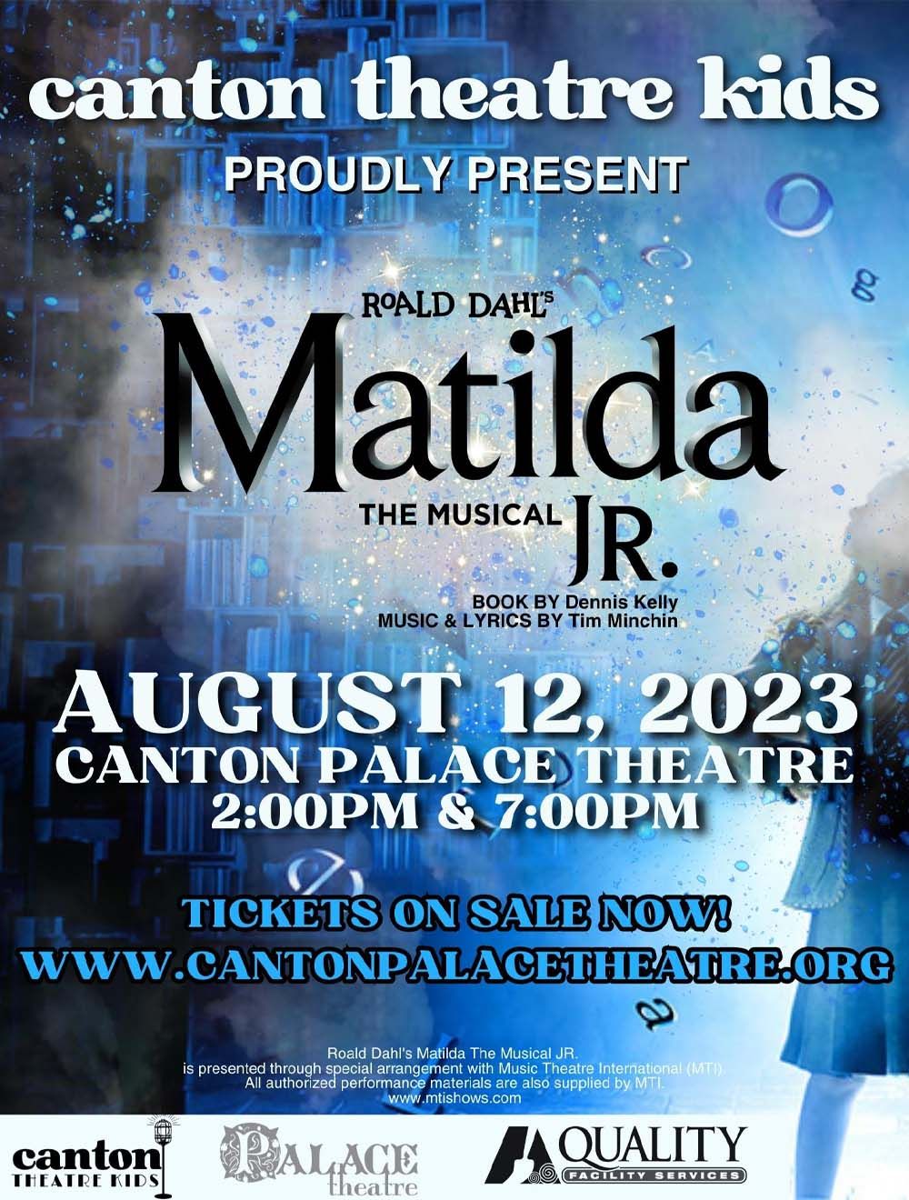 Matilda - The Musical Jr at Broward Center Amaturo