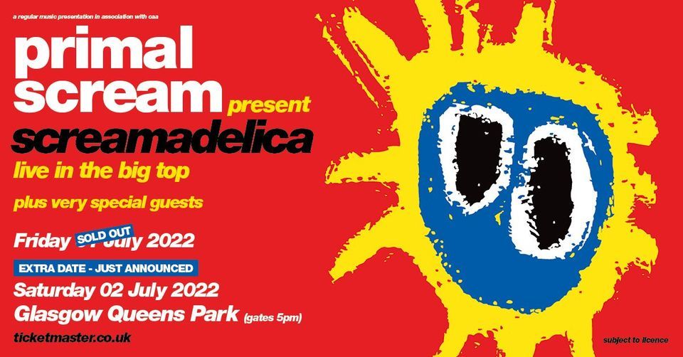 Primal Scream - Screamadelica Live at Glasgow Queens Park