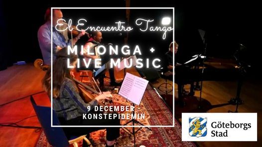 El Encuentro Tango Milonga + live music with "Alan Haksten Ensemble"