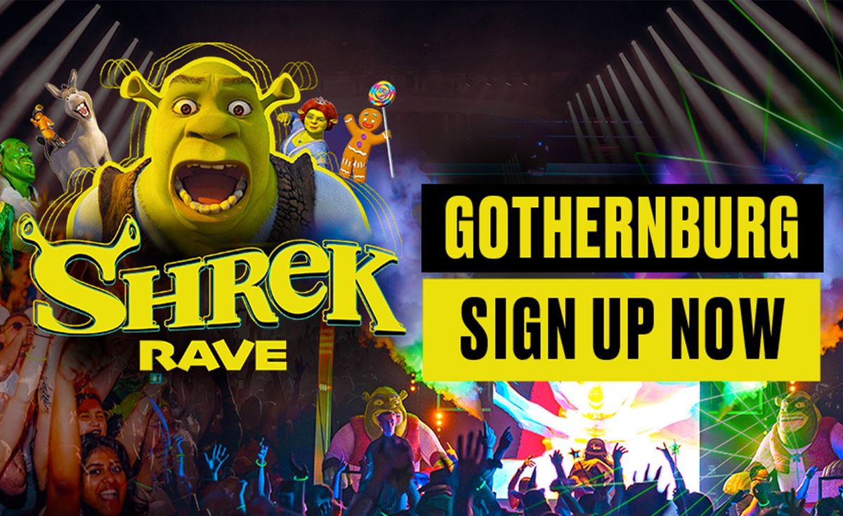 Shrek Rave Is Coming To Gothenburg!