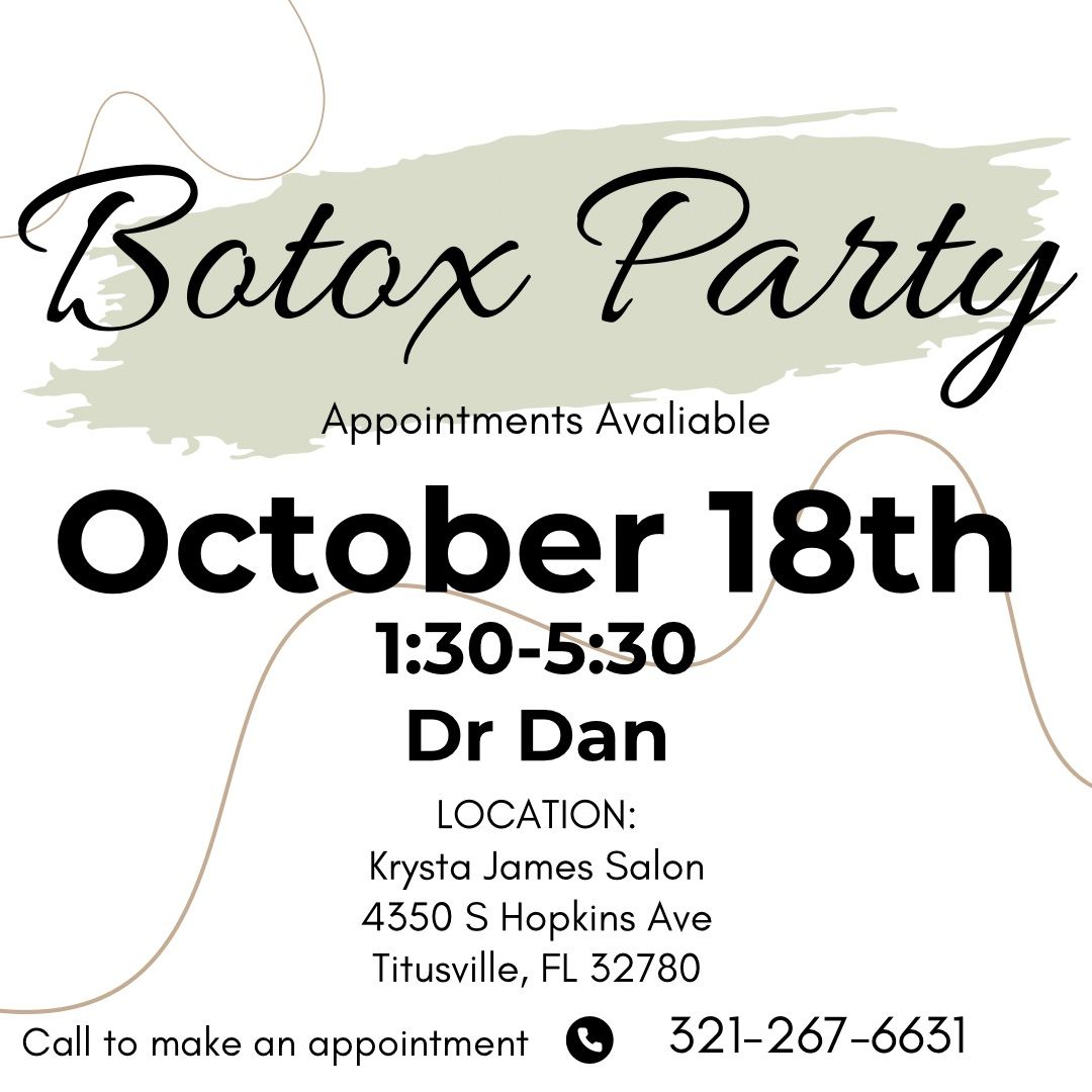 Dr Dan Botox Party