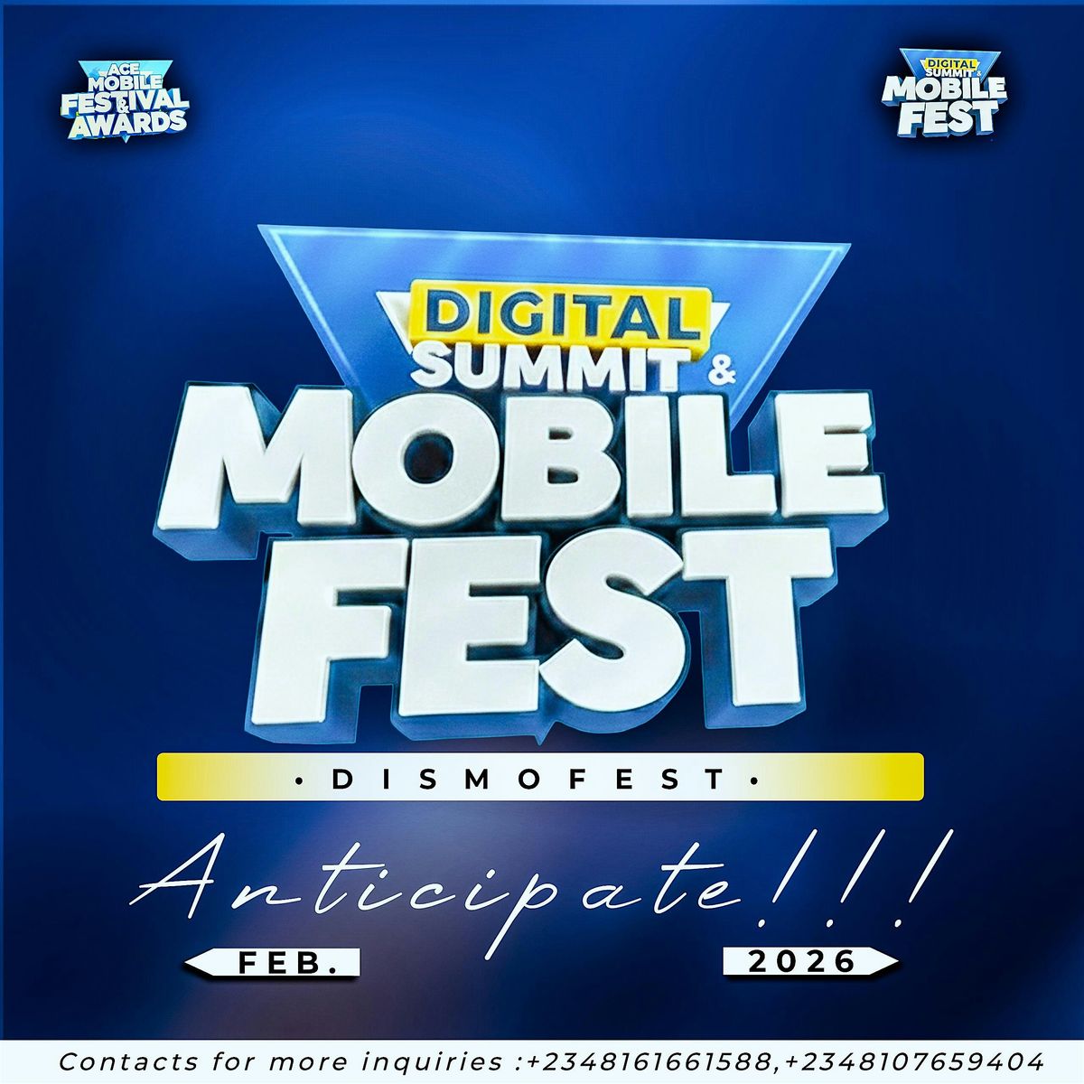 Digital Summit & Mobile Fest, University of Nigeria Nsukka, Enugu, 28 ...