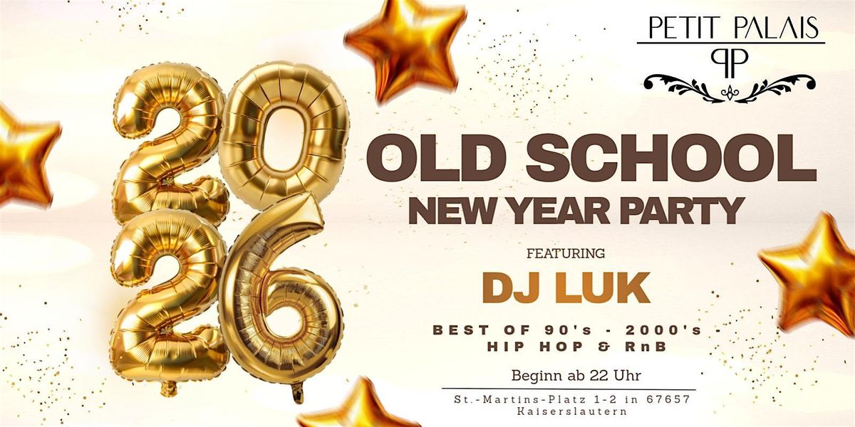 Oldschool Silvester Party im Petit Palais\u2728