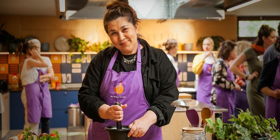 Vegetarian Friendly  Turkmen Cookery Class with Maral | Family Style|LONDON