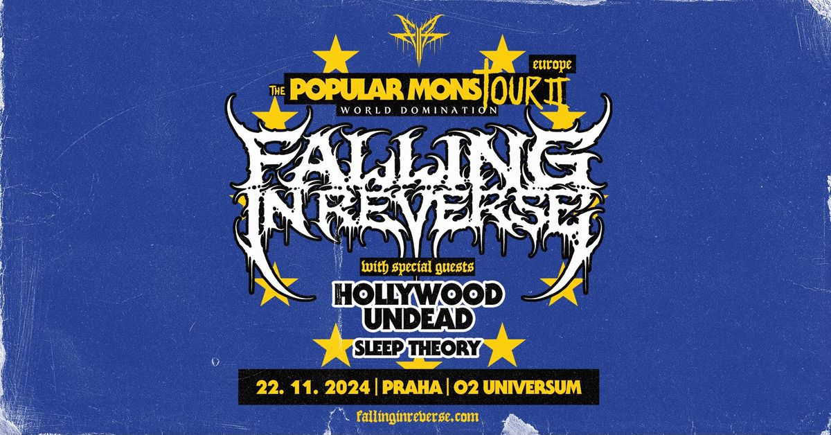 Falling In Reverse: The Popular Monstour II + special guests Hollywood Undead & Sleep Theory | Praha