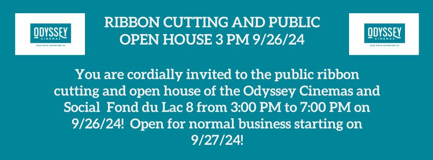 Public Ribbon Cutting and Open House!