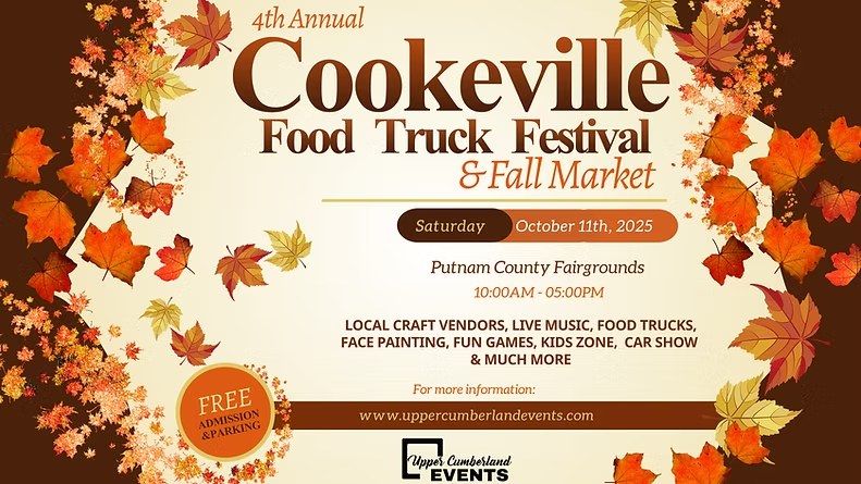 4th Annual Cookeville Food Festival & Fall Market