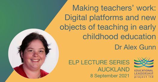 Making teachers\u2019 work: Digital platforms and new objects of teaching in early childhood education