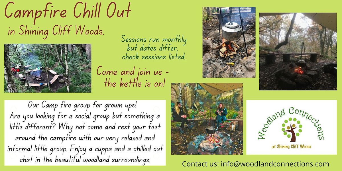 Woodland Campfire Chill and Chat for Adults