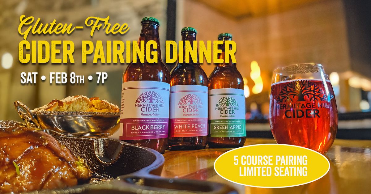 GF Cider Pairing Dinner 