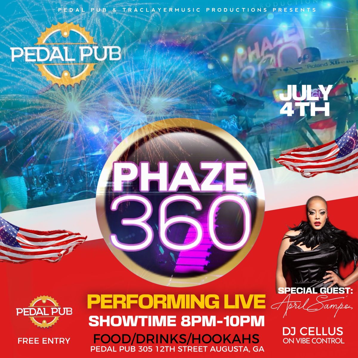 PHAZE360 LIVE @ PEDAL PUB